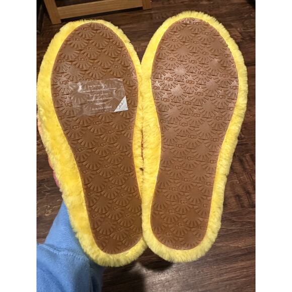 UGG women's pride fluff yeah slide slipper NWOT size 5 - Picture 3 of 4